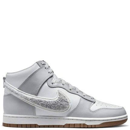 Nike Dunk High University Chenille Swoosh Light Smoke Grey