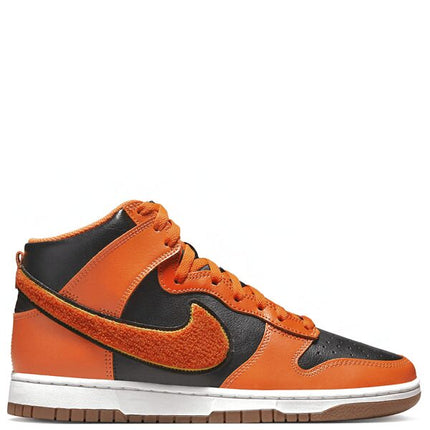 Nike Dunk High University Chenille Swoosh Safty Orange