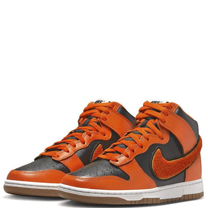 Nike Dunk High University Chenille Swoosh Safty Orange