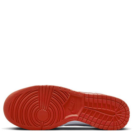 Nike Dunk High White Picante Red