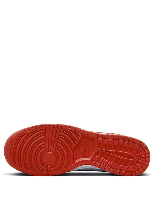 Nike Dunk High White Picante Red