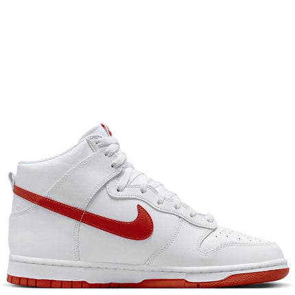Nike Dunk High White Picante Red