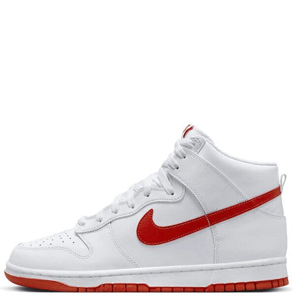 Nike Dunk High White Picante Red