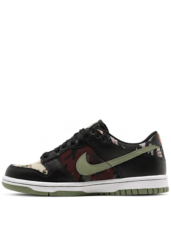 Nike Dunk Low Black Multi-Camo