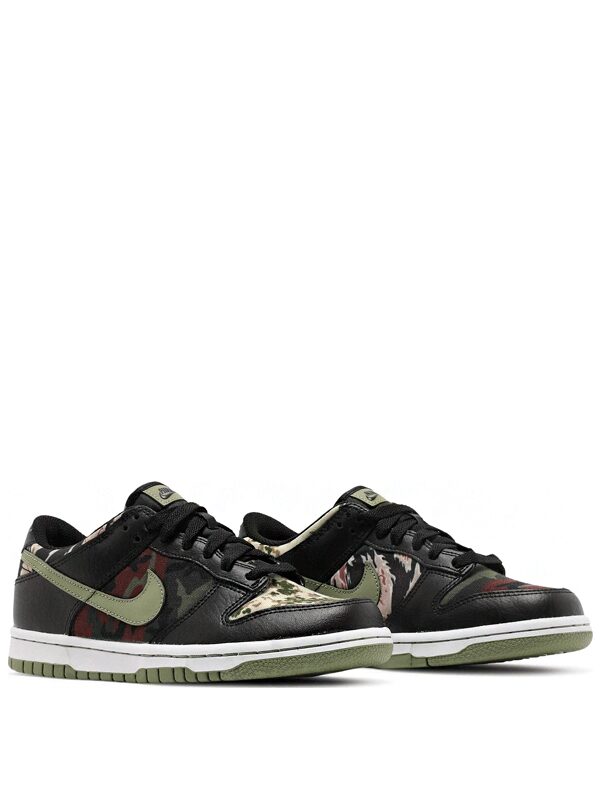 Nike Dunk Low Black Multi-Camo