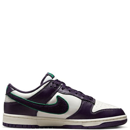 Nike Dunk Low Chenille Swoosh Sail Grand Purple