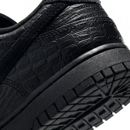 Nike Dunk Low Crocodile Black