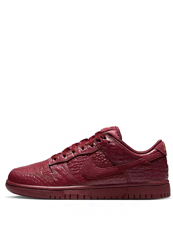 Nike Dunk Low Crocodile Team Red