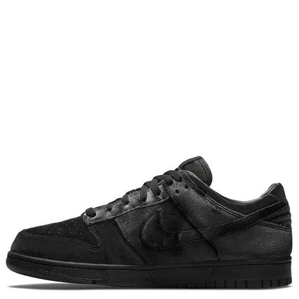 Nike Dunk Low Dover Street Market Triple Black Velvet