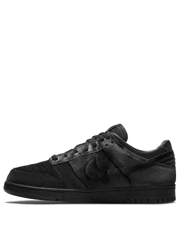 Nike Dunk Low Dover Street Market Triple Black Velvet