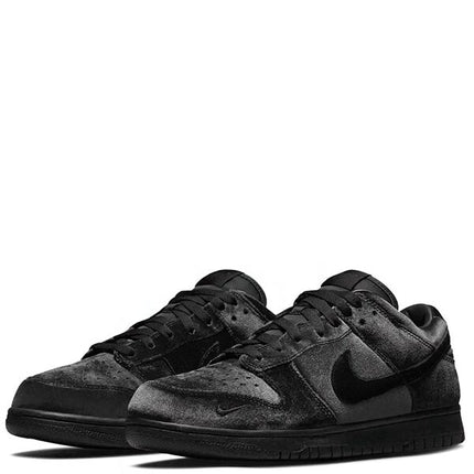 Nike Dunk Low Dover Street Market Triple Black Velvet