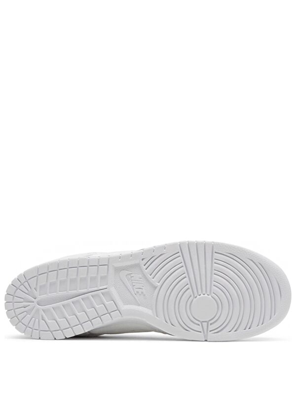 Nike Dunk Low Dover Street Market Triple White Velvet