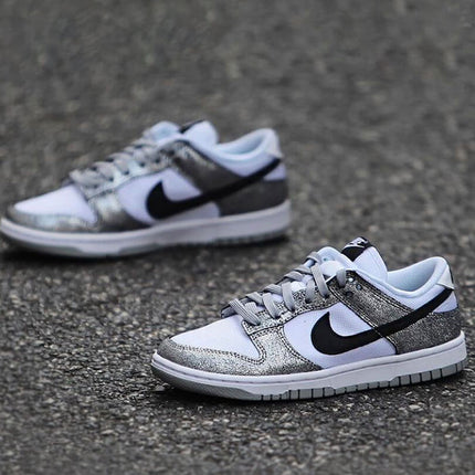 Nike Dunk Low Golden Gals Metallic Silver