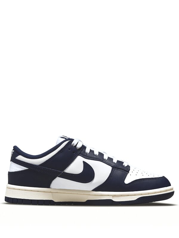 Nike Dunk Low Midnight Navy and White