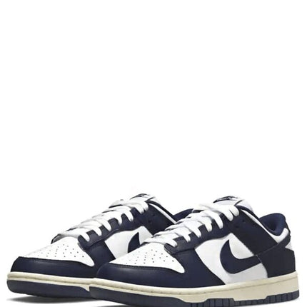Nike Dunk Low Midnight Navy and White