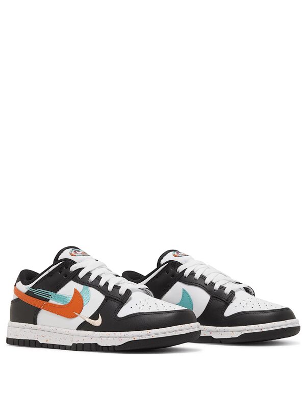 Nike Dunk Low Multiple Swooshes White Washed Teal