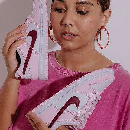 Nike Dunk Low Pink Red White
