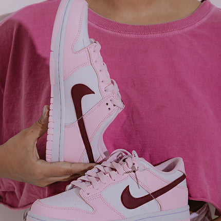 Nike Dunk Low Pink Red White