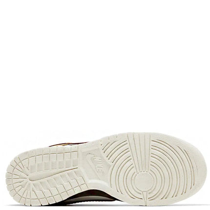 Nike Dunk Low Retro Khaki Team Red Pearl White