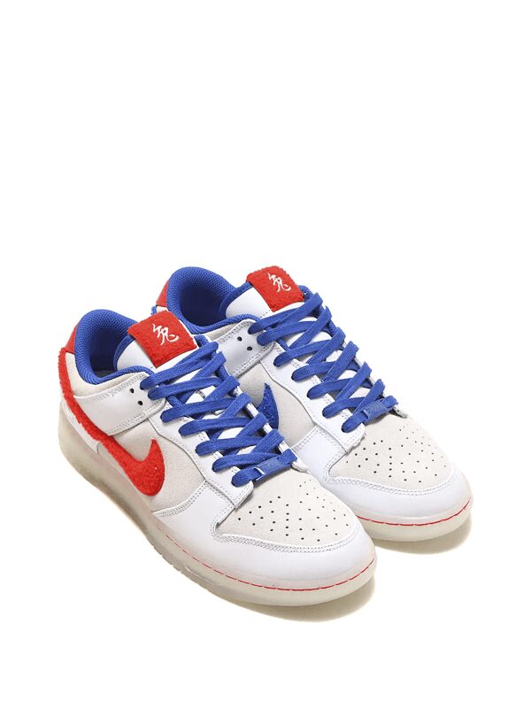 Nike Dunk Low Retro PRM Year of the Rabbit White Crimson Varsity Royal