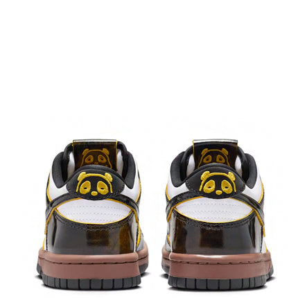 Nike Dunk Low SE GS Panda-Monium White Black Fauna Brown
