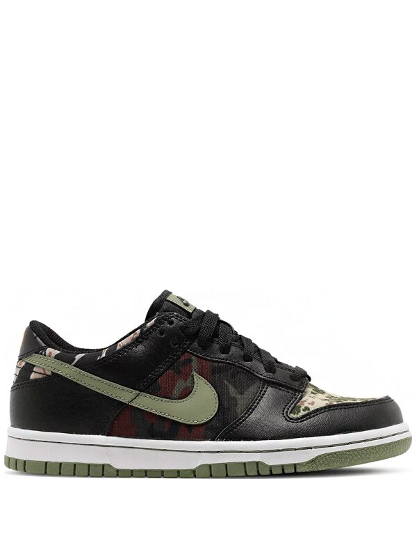 Nike Dunk Low Black Multi-Camo
