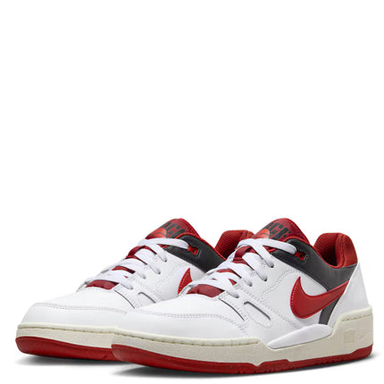 Nike Full Force Low White Mystic Red