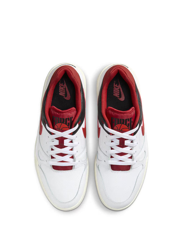 Nike Full Force Low White Mystic Red