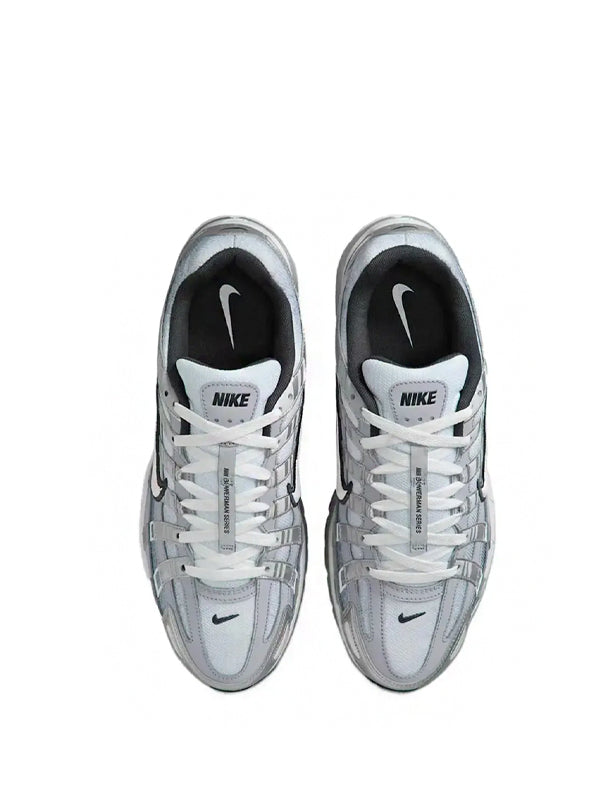 Nike P-6000 Metallic Silver Summit White-Wolf Grey
