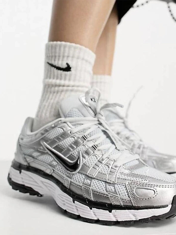 Nike P-6000Metallic Silver