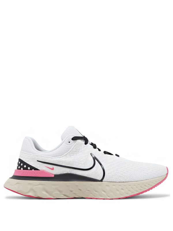 Nike React Infinity Run Flyknit 3 White Hyper Pink