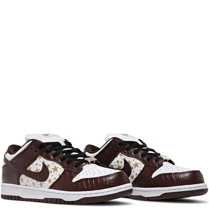 Nike SB Dunk Low Supreme Stars Barkroot Brown (2021)