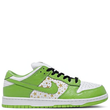 Nike SB Dunk Low Supreme Stars Mean Green (2021)