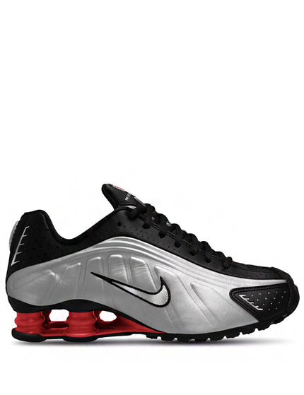 Nike Shox R4 Black Metallic Silver