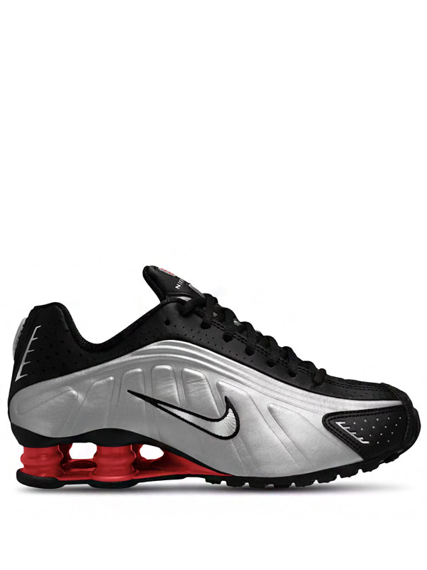 Nike Shox R4 Black Metallic Silver