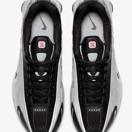 Nike Shox R4 Black Metallic Silver