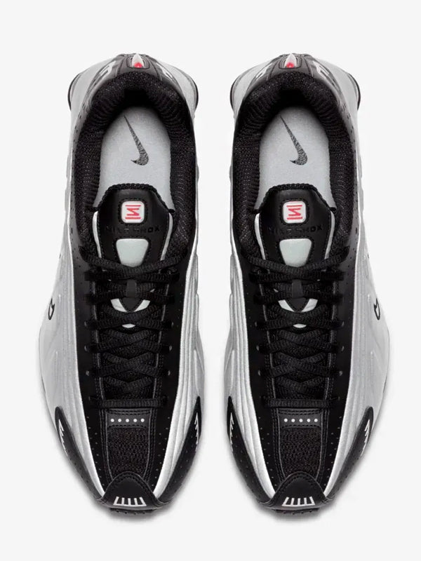 Nike Shox R4 Black Metallic Silver