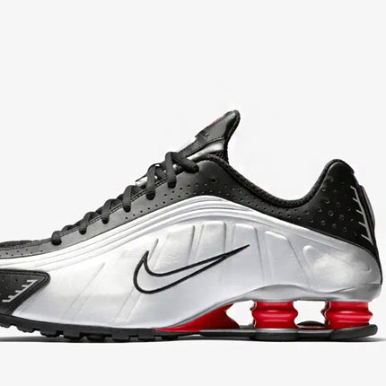 Nike Shox R4 Black Metallic Silver