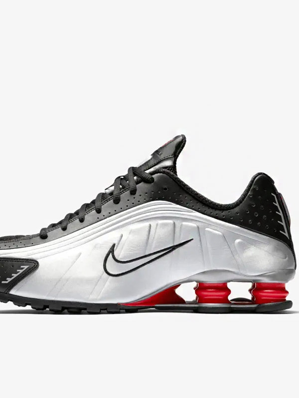 Nike Shox R4 Black Metallic Silver