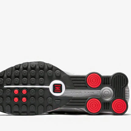 Nike Shox R4 Black Metallic Silver