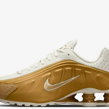 Nike Shox R4 Metallic Gold