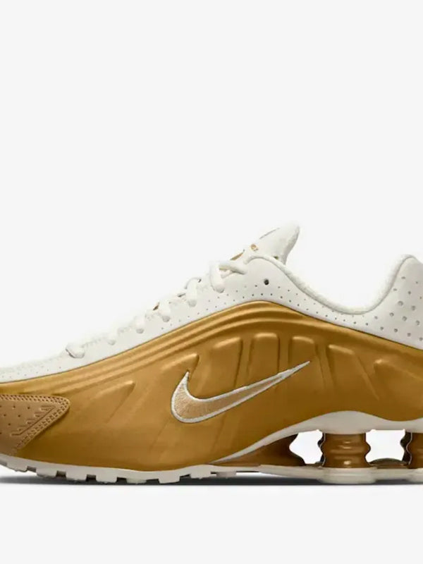 Nike Shox R4 Metallic Gold