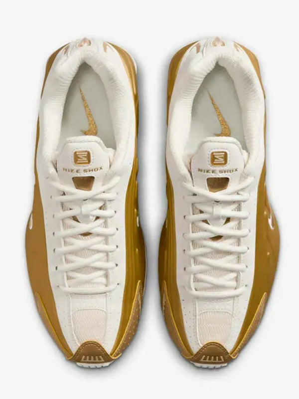 Nike Shox R4 Metallic Gold