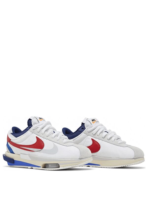 Nike Zoom Cortez SP Sacai White University Red Blue