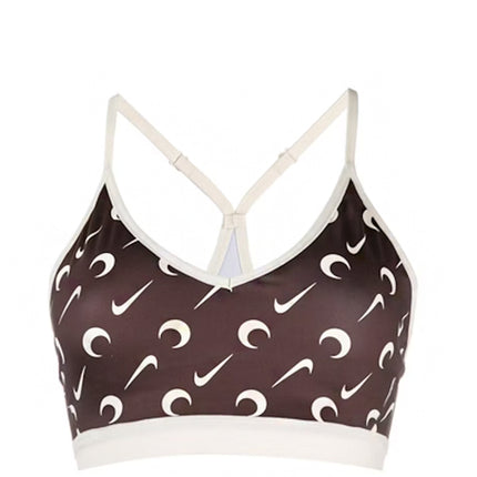 Nike x Marine Serre Sports Bra Brown