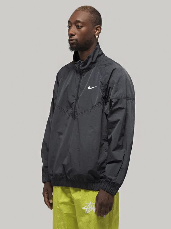 Nike x Stussy Windrunner Jacket Off Noir
