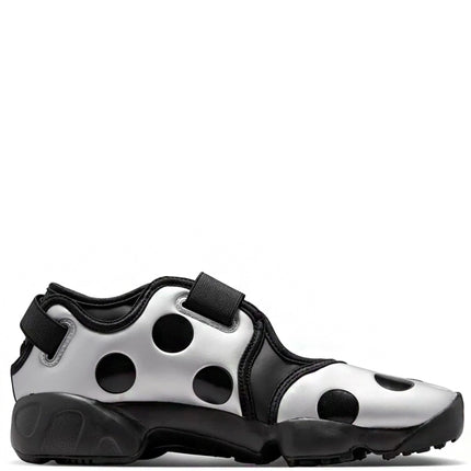 Nike Air Rift Polka Dots Black Metallic Silver
