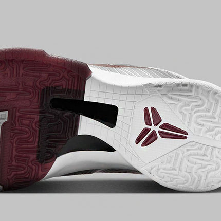 Nike Kobe 5 Protro Lower Merion Aces Away Metallic Silver White Team Red