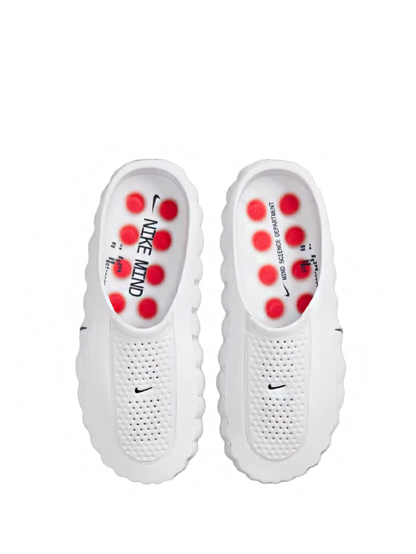 Nike Mind 001 Slide White Speed Red