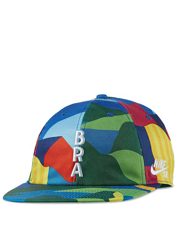 Nike SB x Parra Brazil Federation Kit Skate Cap Clover/White